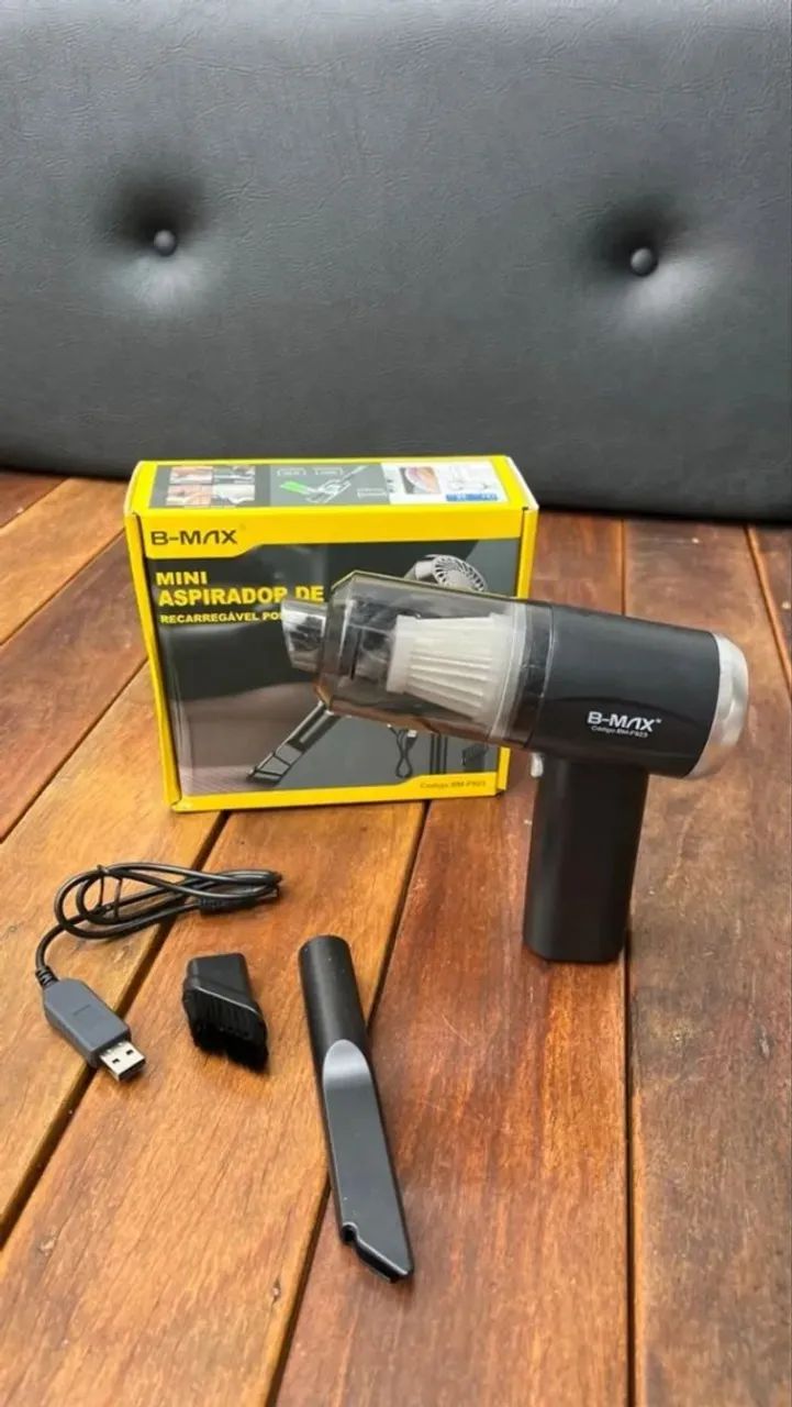 ASPIRADOR DE PÓ PORTÁTIL 3 EM 1 - PAGUE SÓ NA ENTREGA ? - Foto 3