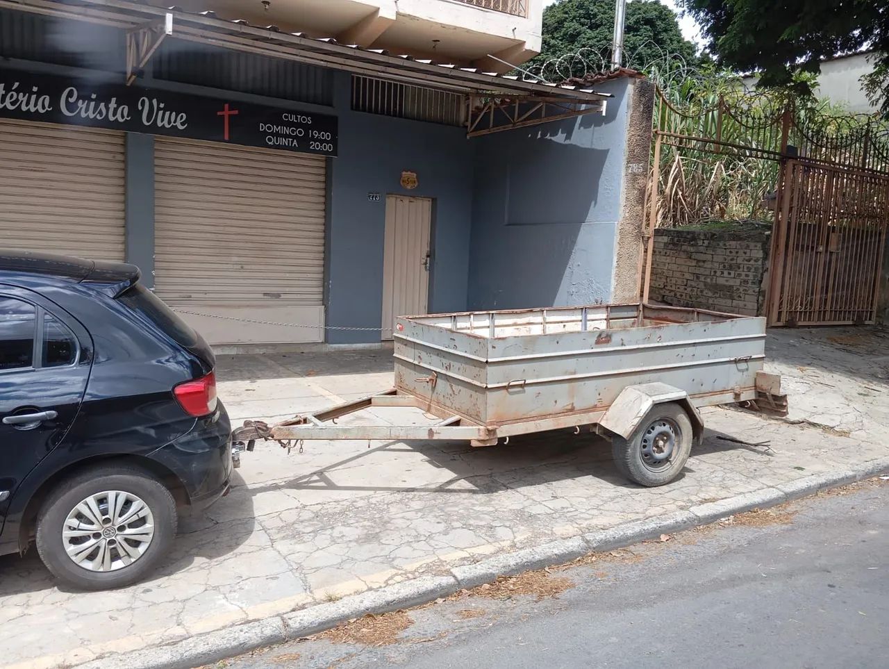 Reboque Engecart aberta 2007 CRA102