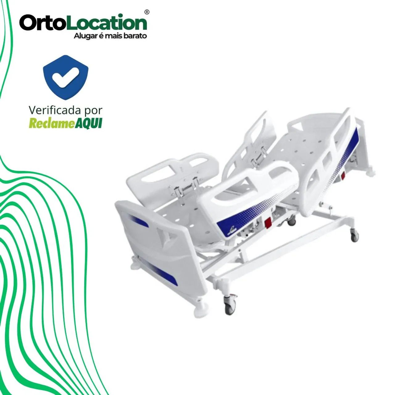 Aluguel Cadeira rodas, Cama Hospitalar, Cadeira banho, Andador, Muleta, Bota Ortopedica - Foto 2