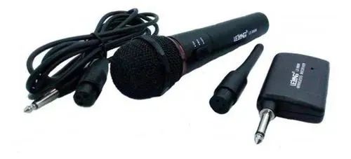 Microfone Sem Fio Profissional Completo Lelong - Foto 2