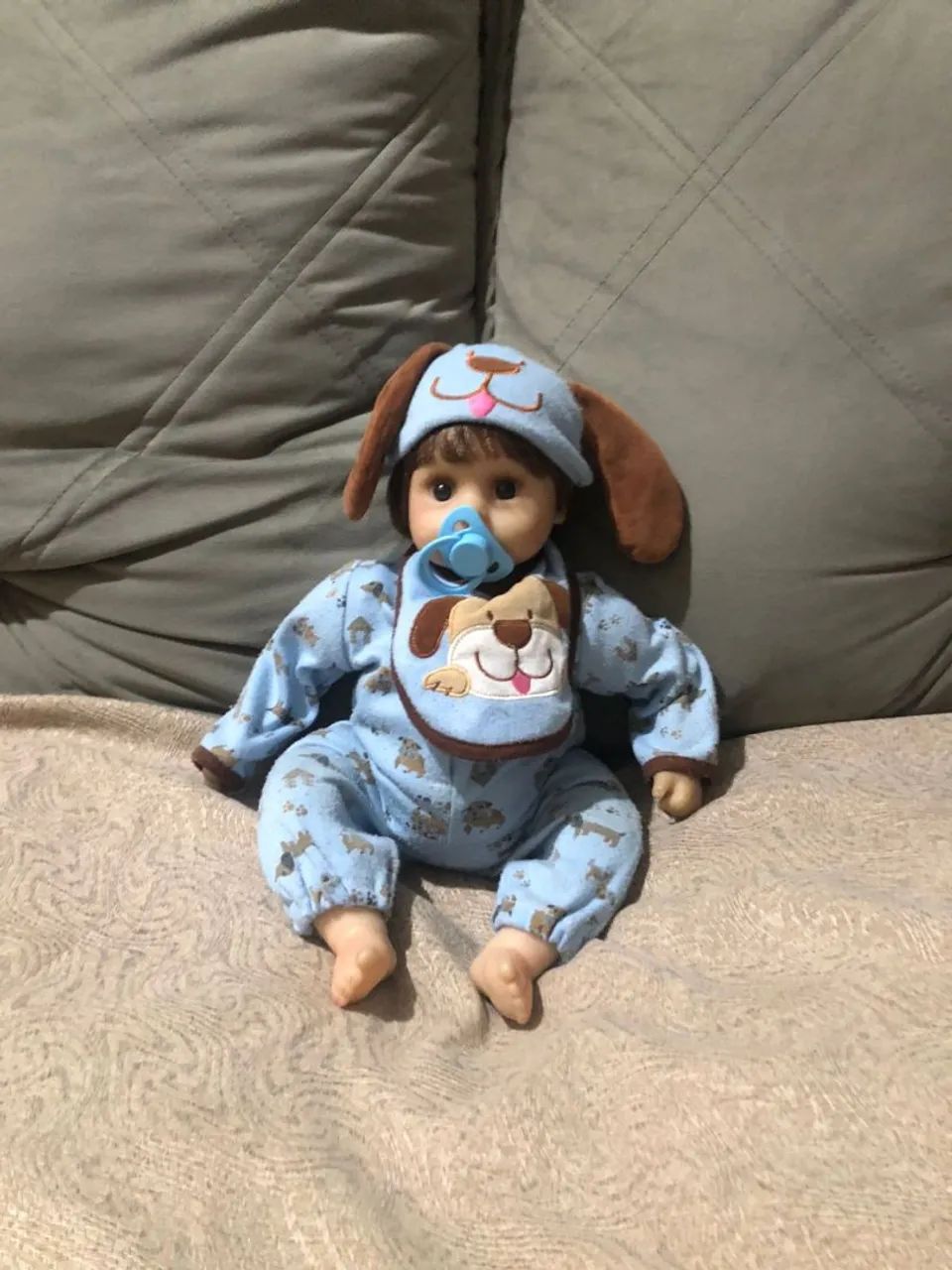Bebê Reborn Menino - Boneca de Silicone Realista