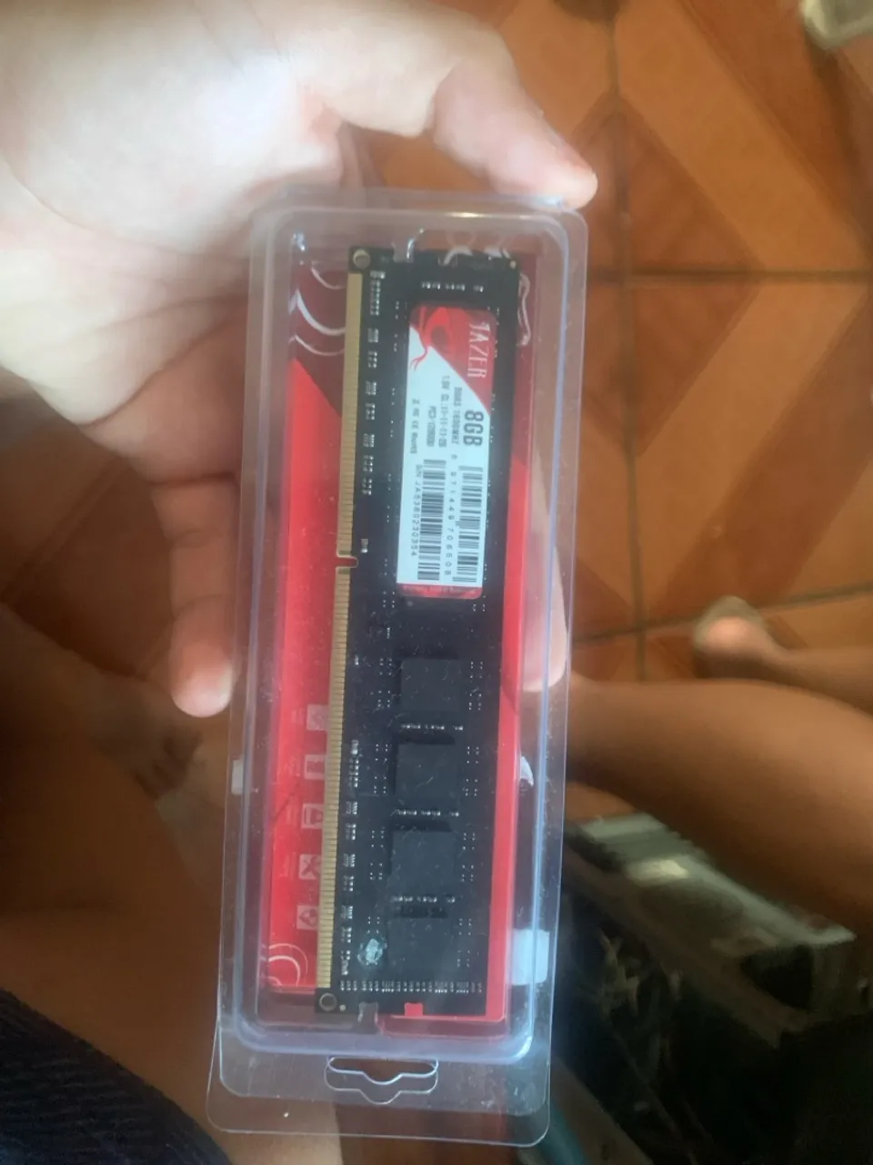 Memória RAM 8GB Jazer