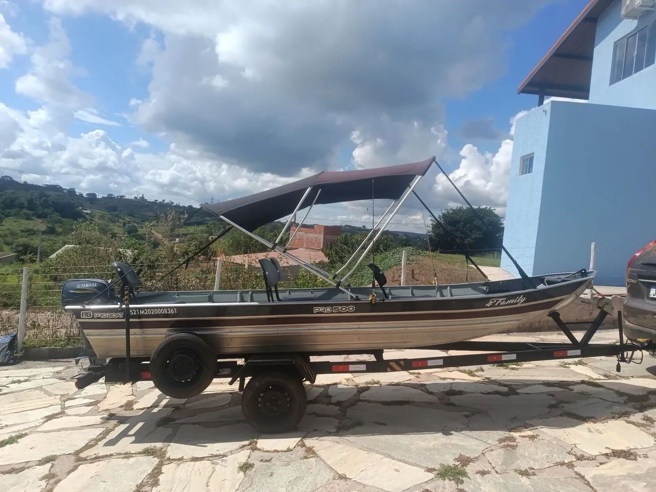 Vendo Conjunto Barco + Motor 15hp + Carretinha  - Foto 10