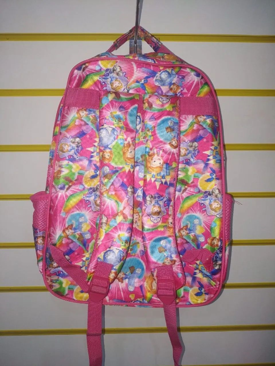 Mochila De Costa Inf Princesa Sofia Da018878 42x30cm - Foto 3