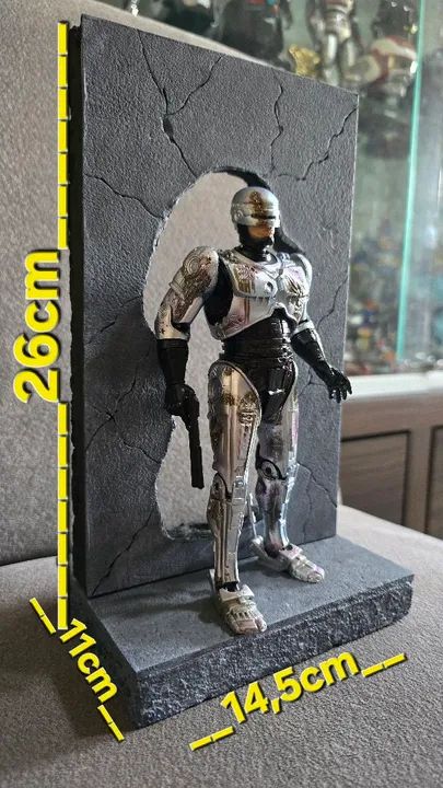 Diorama para Robocop Neca Mafex - Foto 4