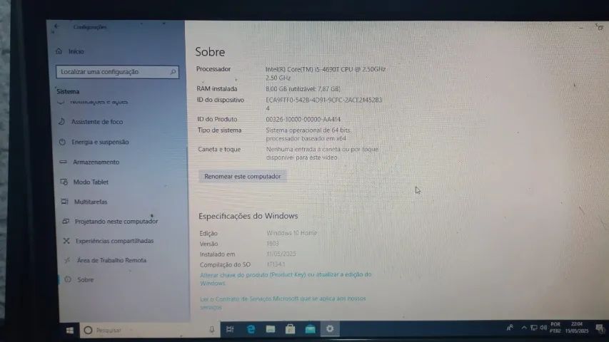 Computador com core i5 4690t 8 gb de ram ddr3 hd 500gb Windows 10 e pacote office 2010 - Foto 5