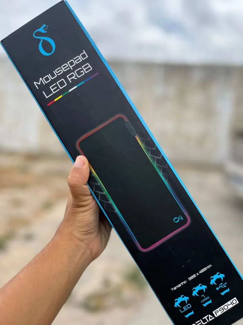 Mousepad RGB 90x40cm - FRETE GRÁTIS