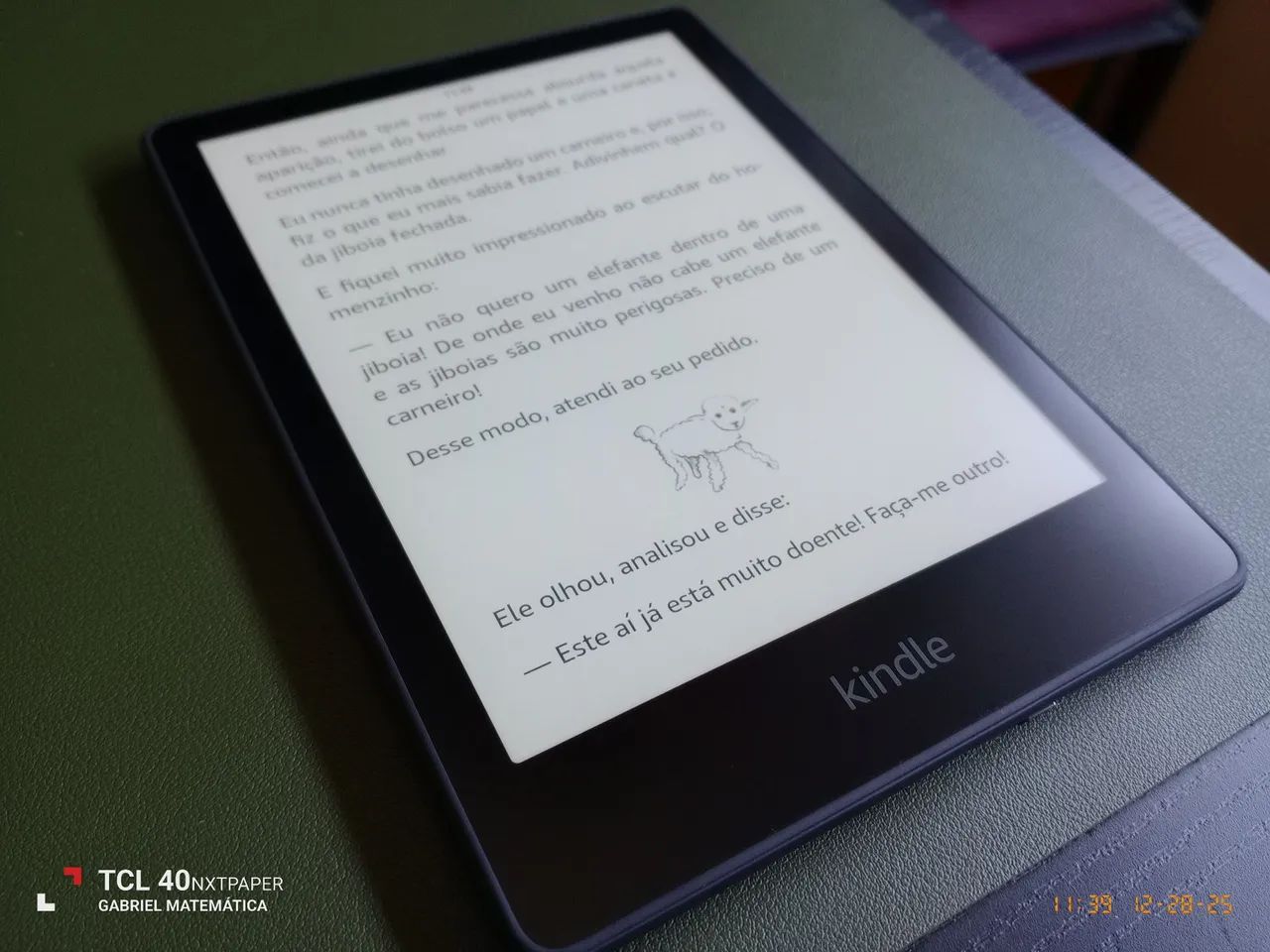 Kindle Paperwhite 11a Geração Signature Edition SEMINOVO 32Gb