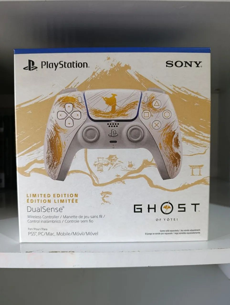 Dualsense PS5 - Edição Ghost of Yotei 