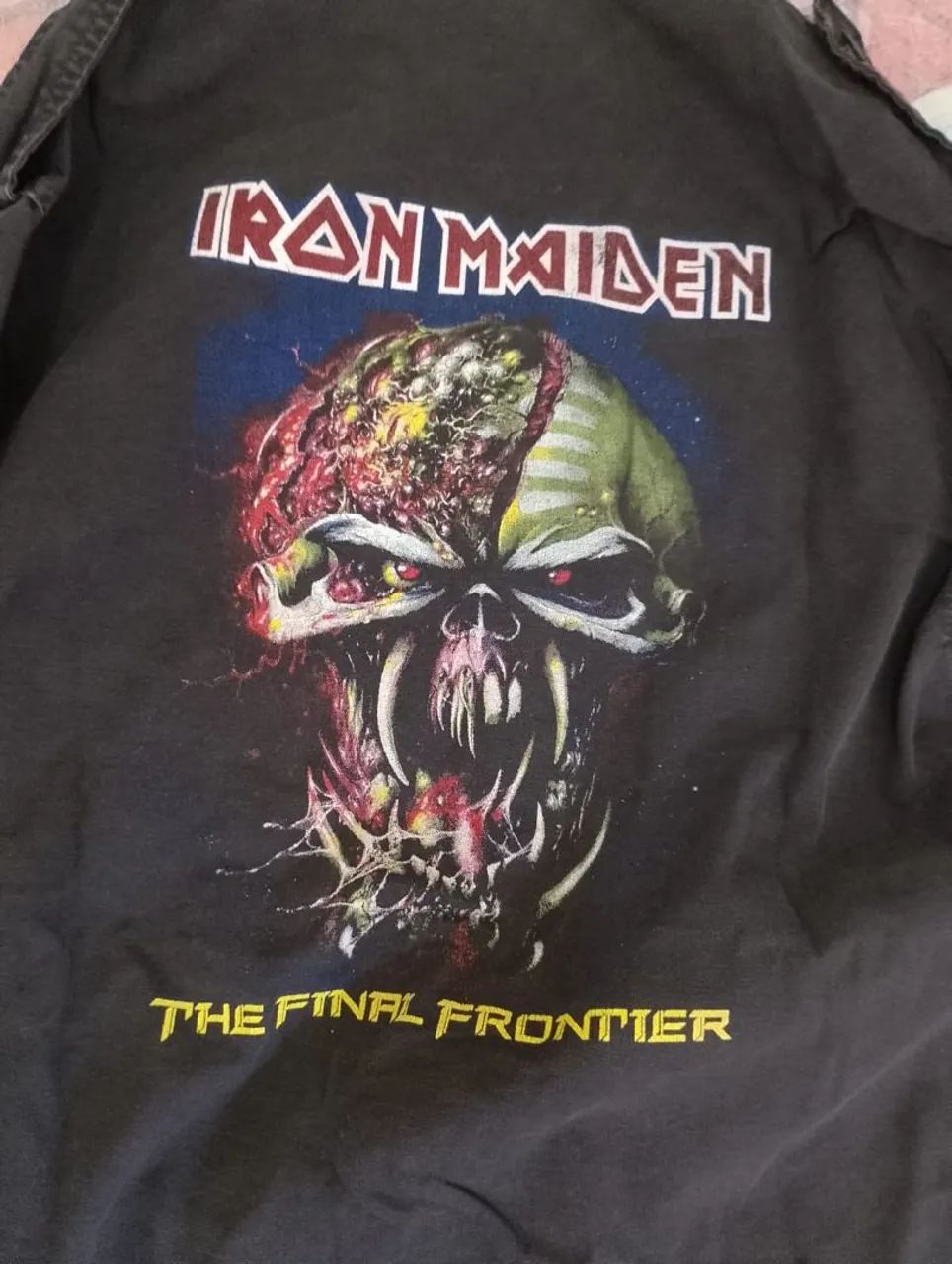 Jaqueta iron maiden the final frontier  - Foto 4