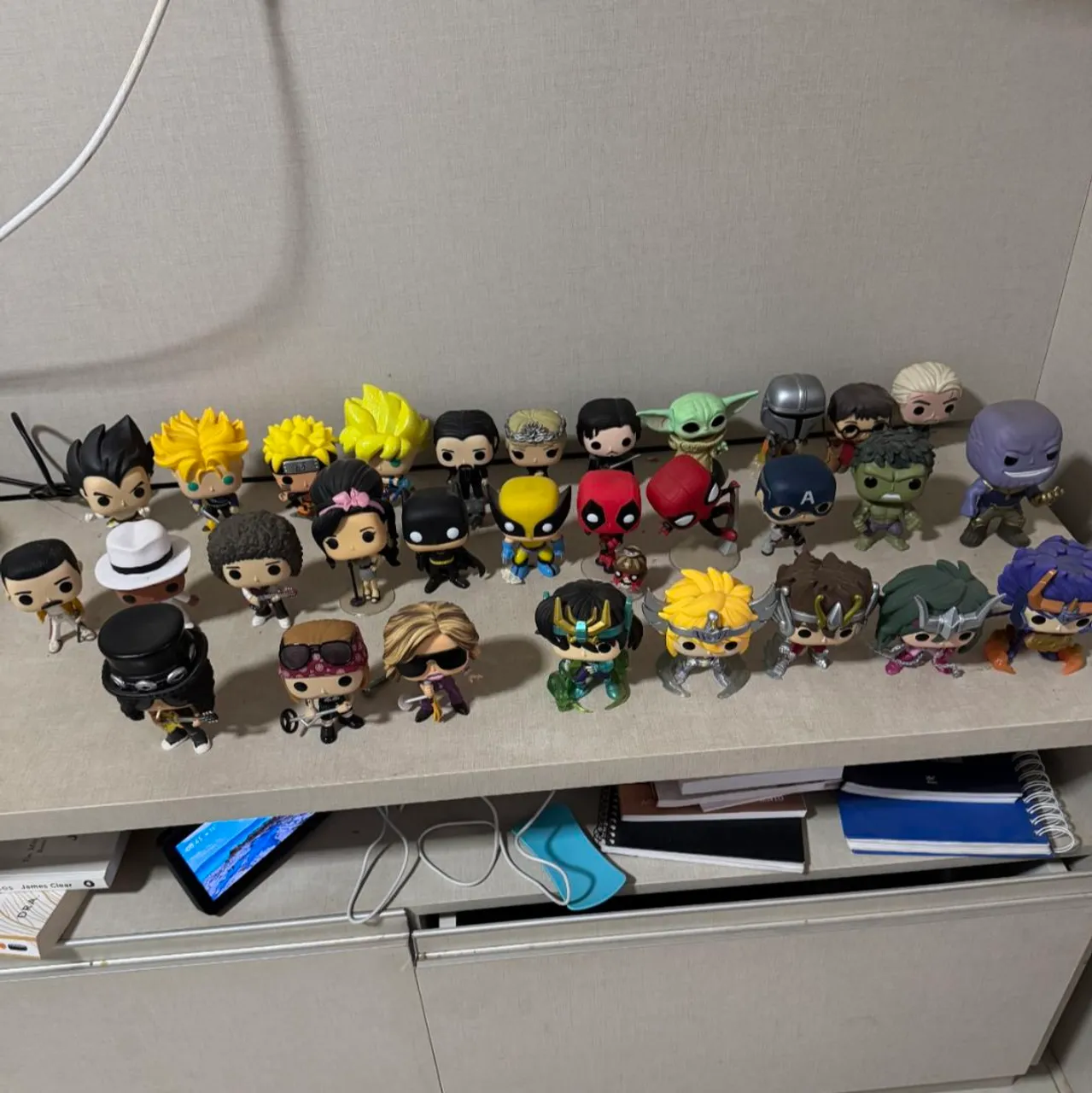 Coleção de Funko Pop - Personagens Diversos!