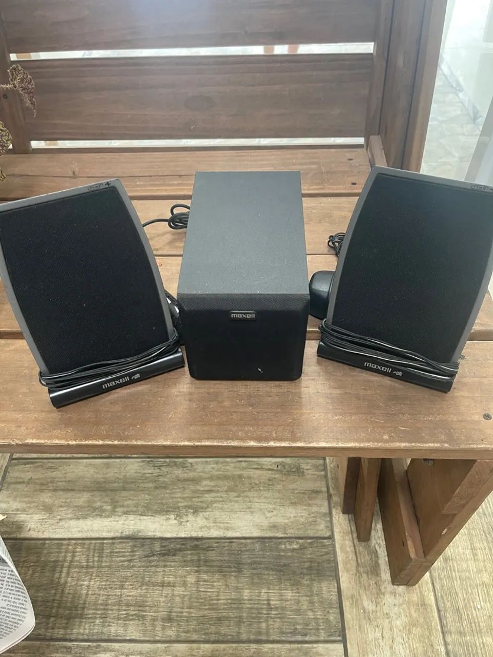 Caixa de som + Subwoofer Maxell