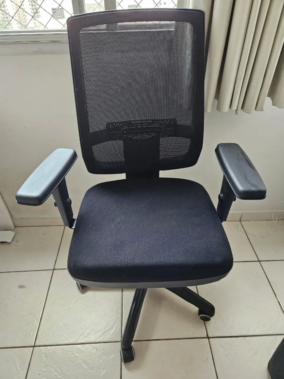 Cadeira Ergonomica Brizza Autocompensador Slider Braço 3D - Foto 2