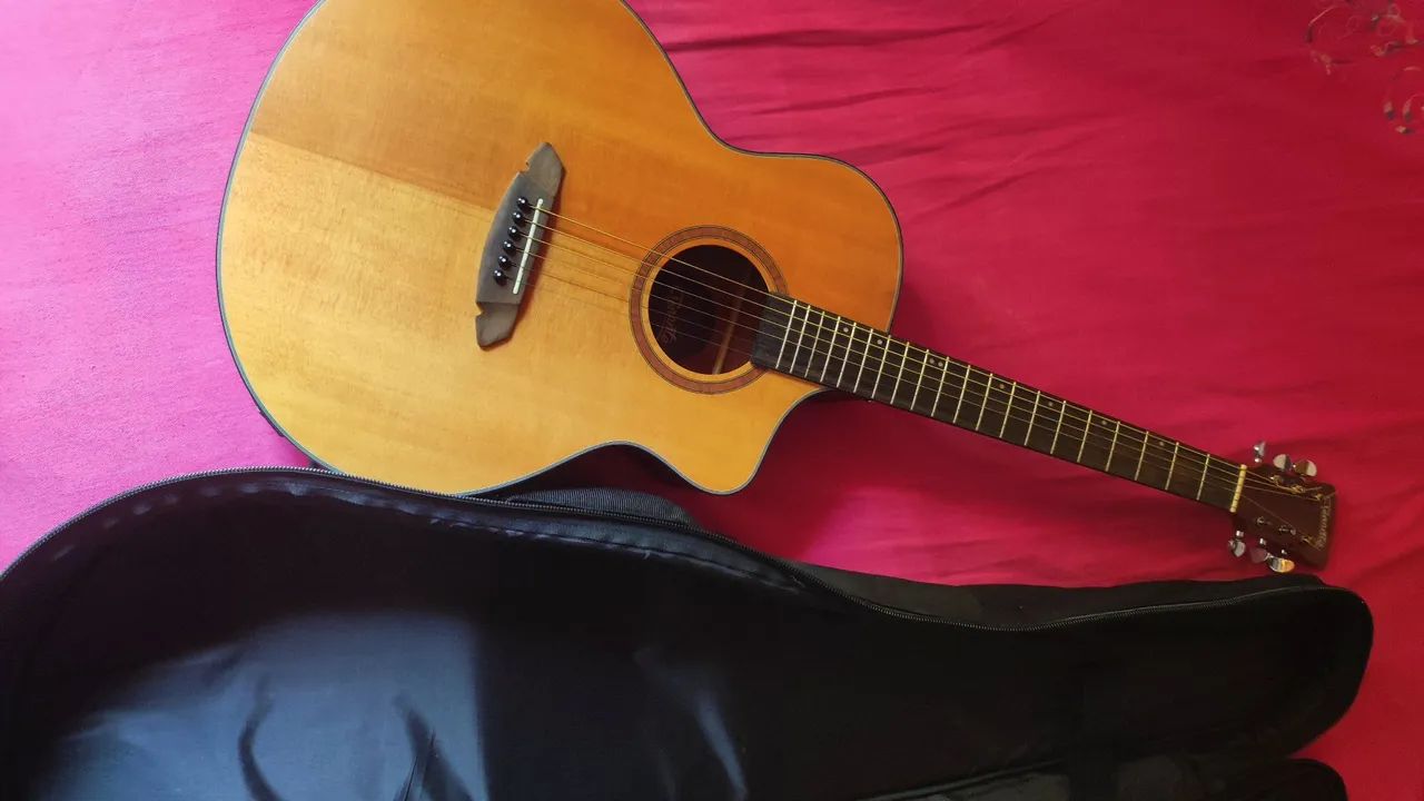 Violão elétrico coral 40 tonante 