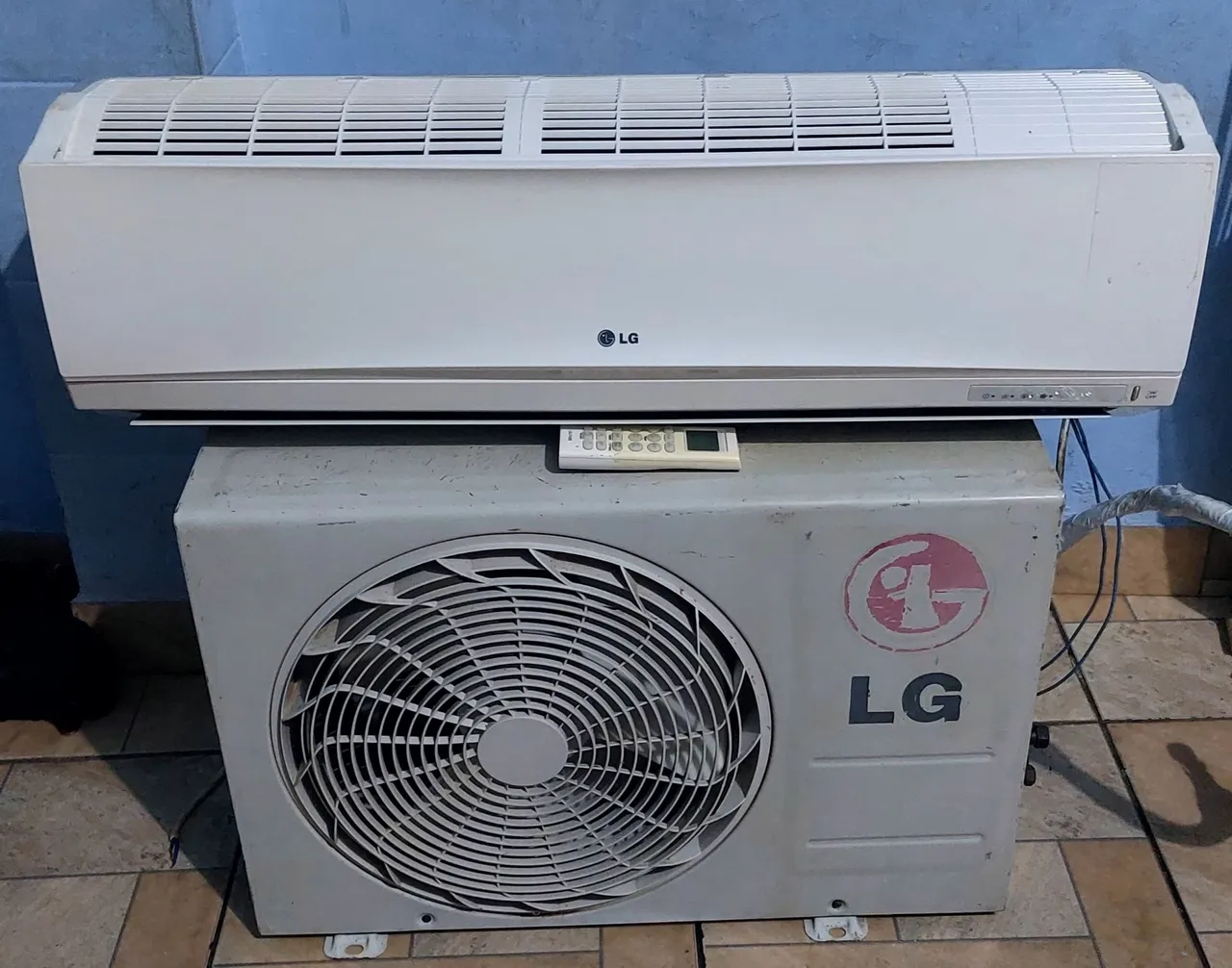 Central de Ar LG 12.000 BTUs já instalada