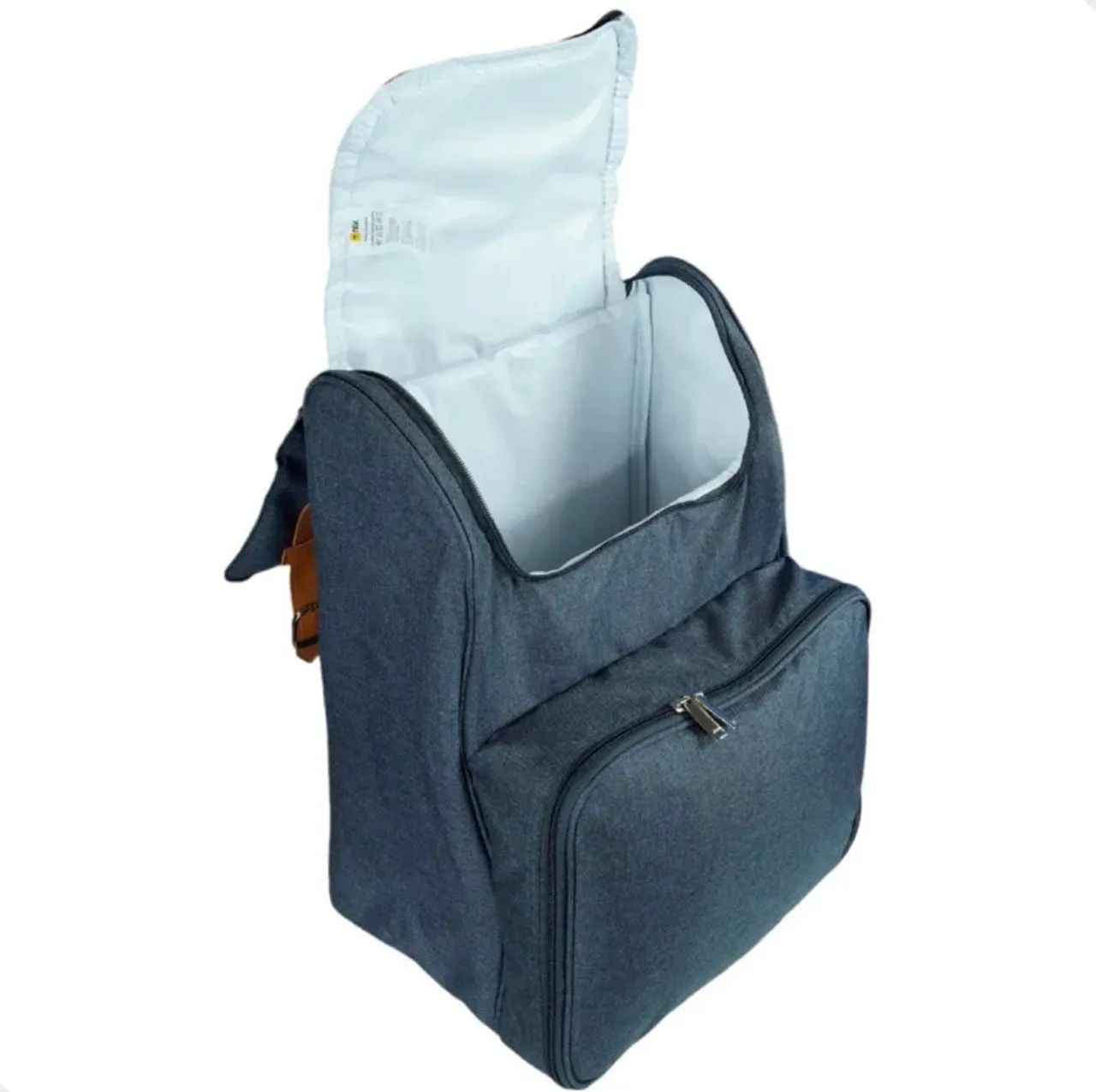 Mochila de Piquenique para Acampamentos com acessórios inclusos - Foto 4