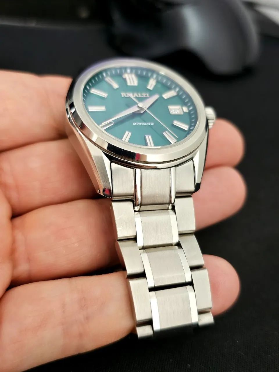 Relógio Automático RMALTI Verde 40mm - Foto 4
