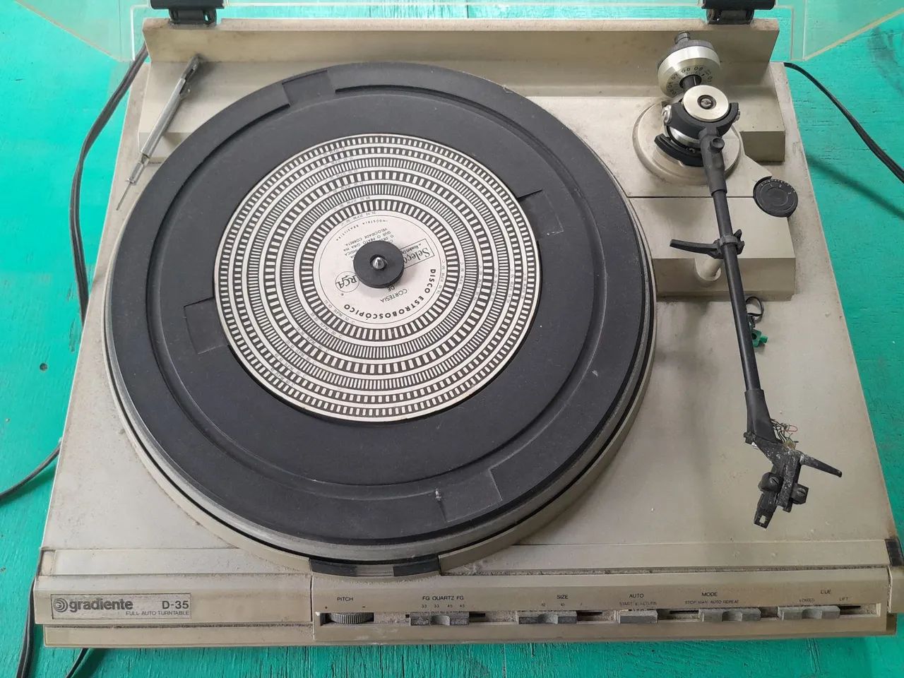 Gradiente D-35 - toca-discos vintage