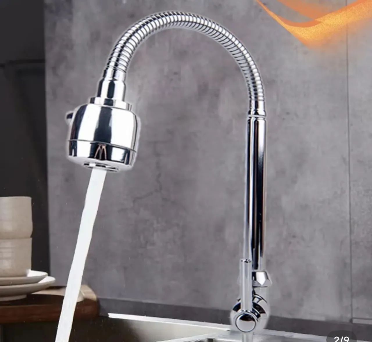 Torneira flexível de parede  - Foto 2