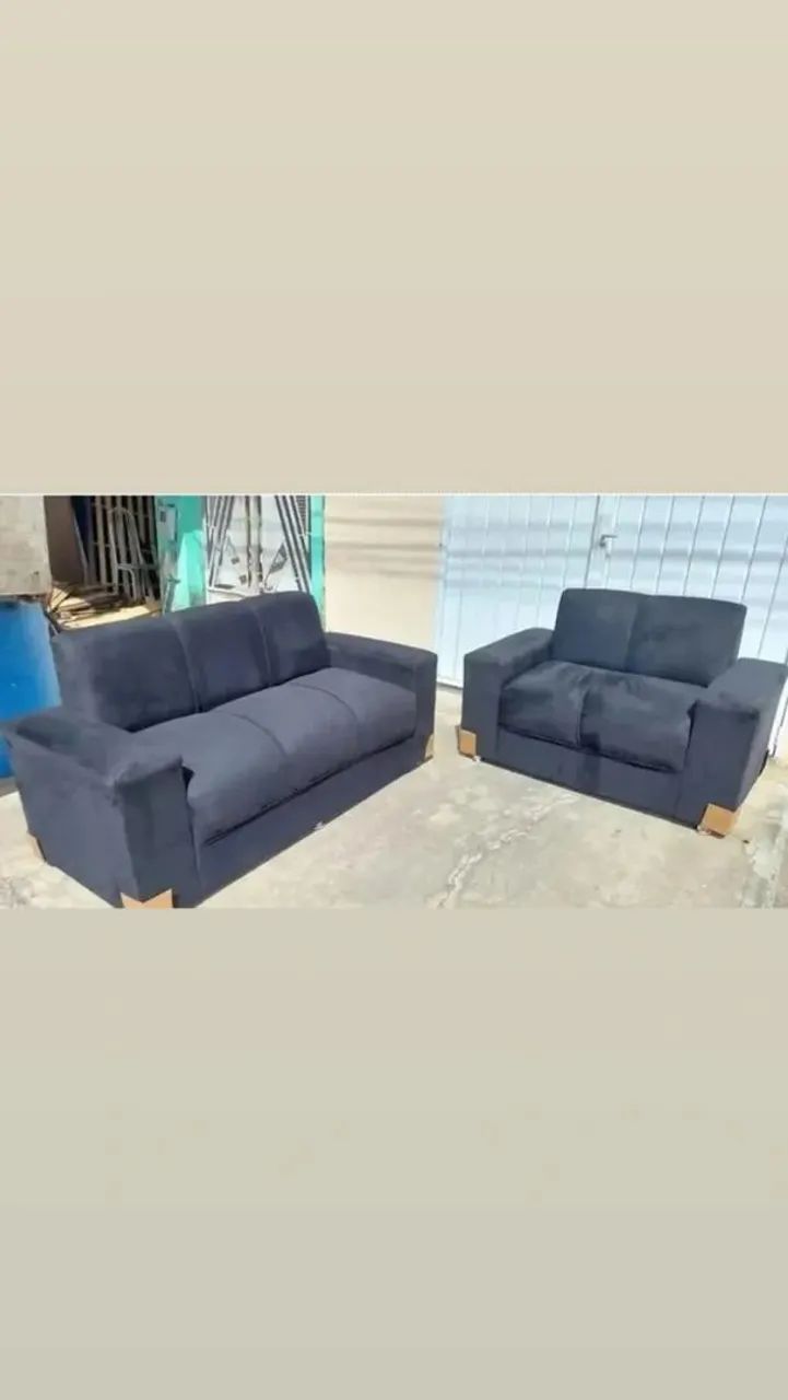 Sofa Califórnia Almofadas soltas 2 e 3 lugares  - Foto 5