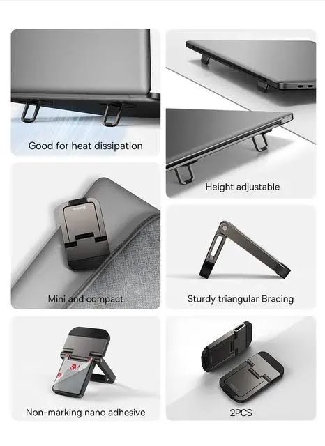 Suporte para Notebook Baseus - 2 ângulos ajustáveis - Foto 2