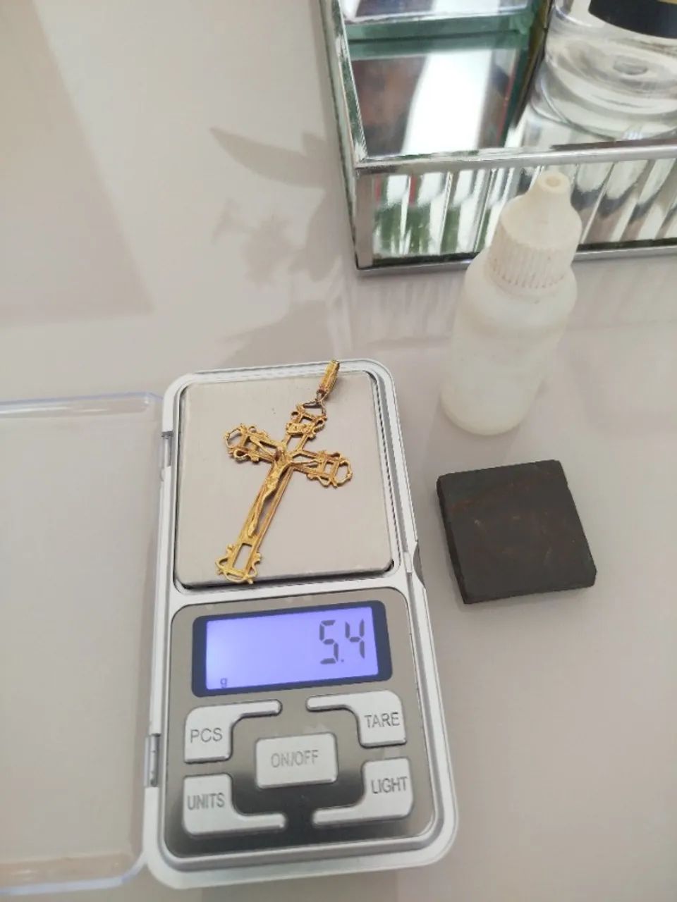 Pingente ouro 18k 5.5g