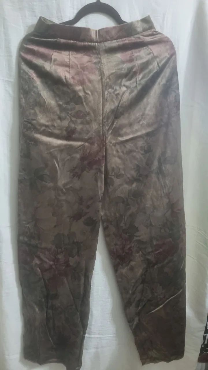 Calça floral acetibana 38  - Foto 3