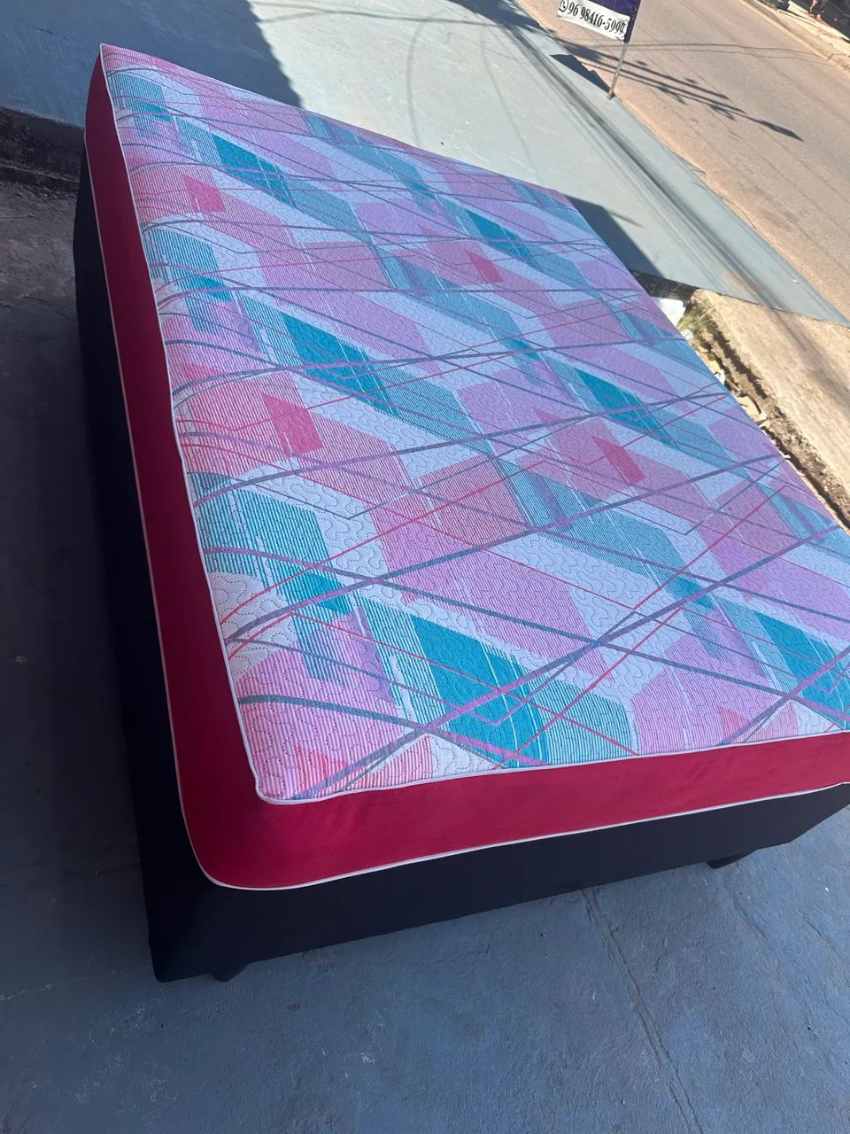 Cama casal mola ensacada nova  - Foto 3