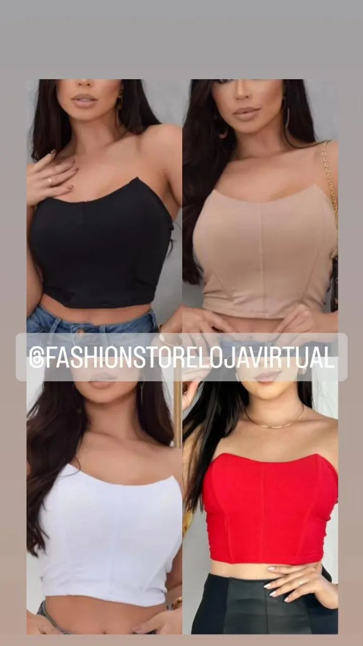 Cropped tomara que caia