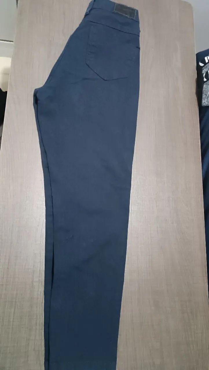 Calça Sawary Azul Sarja - Foto 2