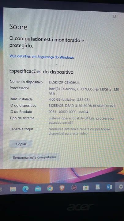 Notebook Acer - Foto 3