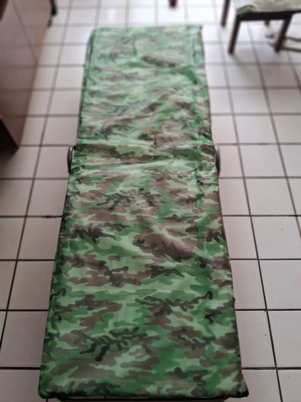 Cama de Campanha Dobravel com Colchão NOVA - Foto 4