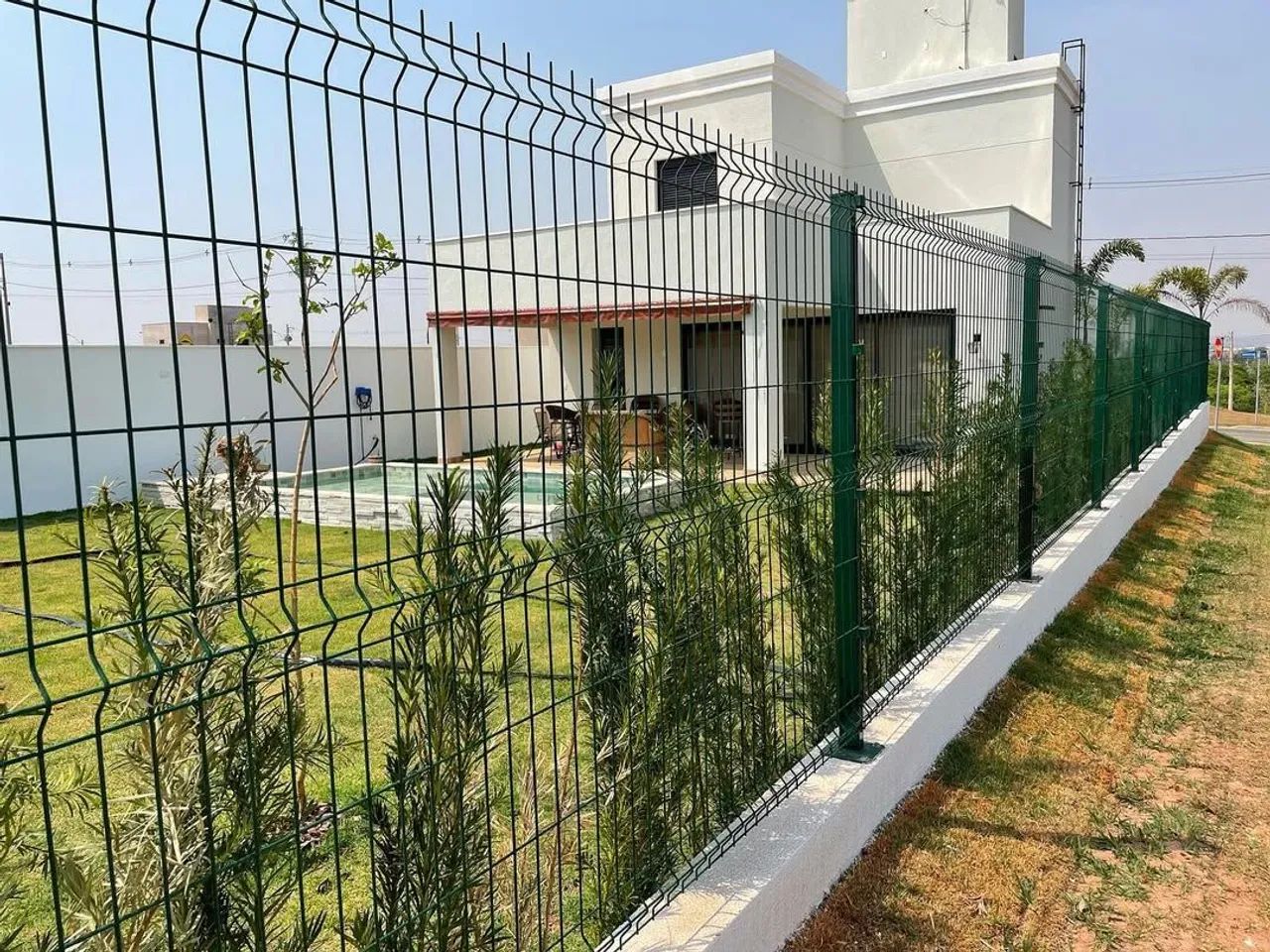 Painel gradil com revestimento em PVC de alta aderência / Gradil revestido  - Foto 5