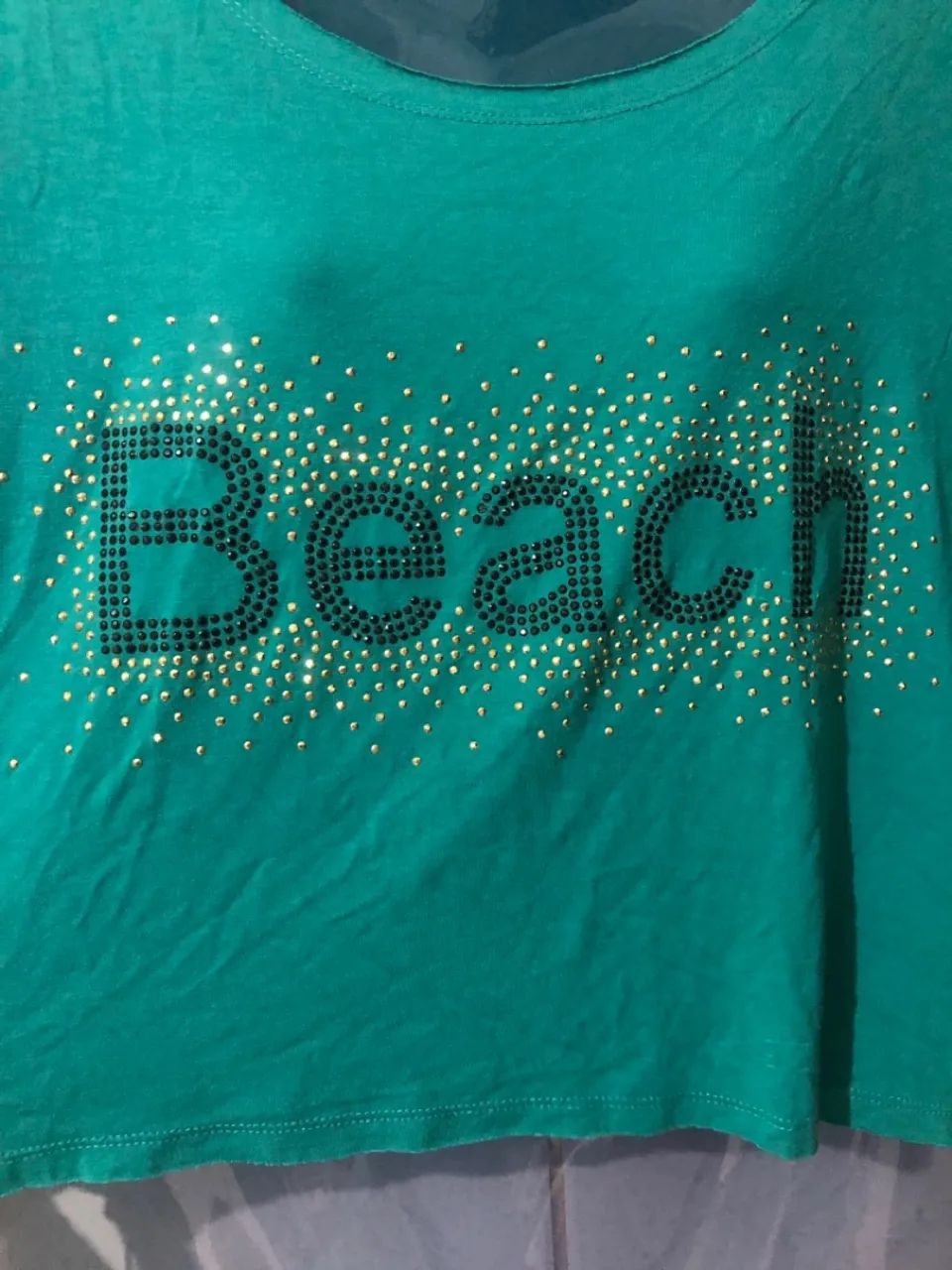 Blusa mais curta (G) - Foto 2