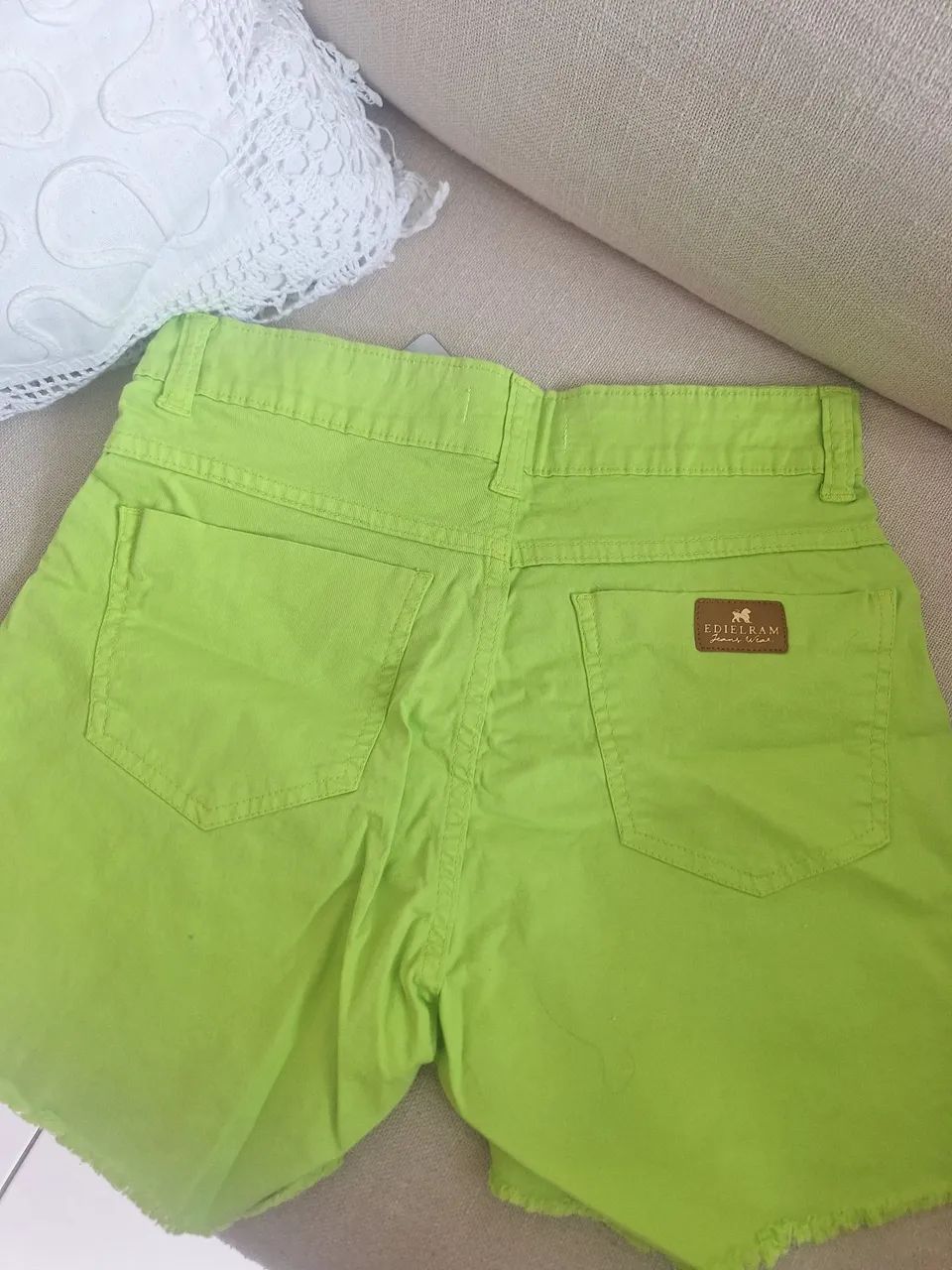 Shorts Verde Neon NOVO - Foto 3