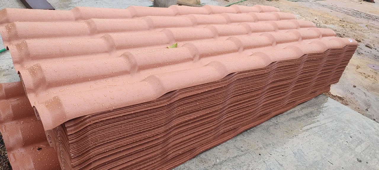 Telhas de PVC para telhado