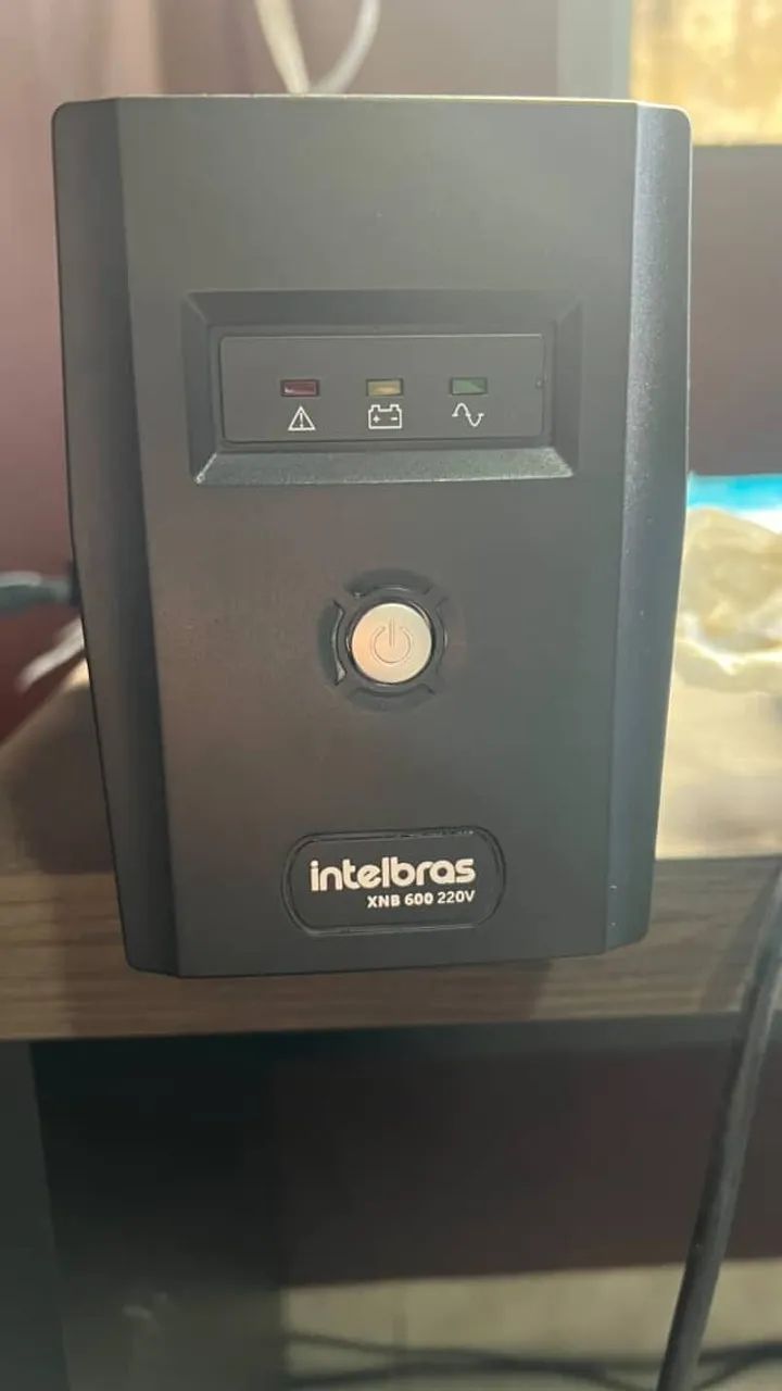 Intelbras Xnb 600va Nobreak Interativo Monovolt 220v Cor Preto