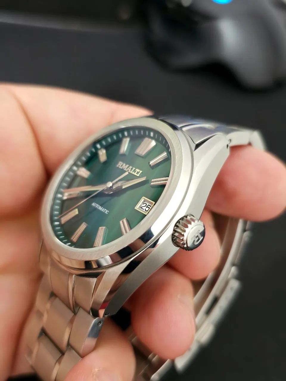 Relógio Automático RMALTI Verde 40mm - Foto 3
