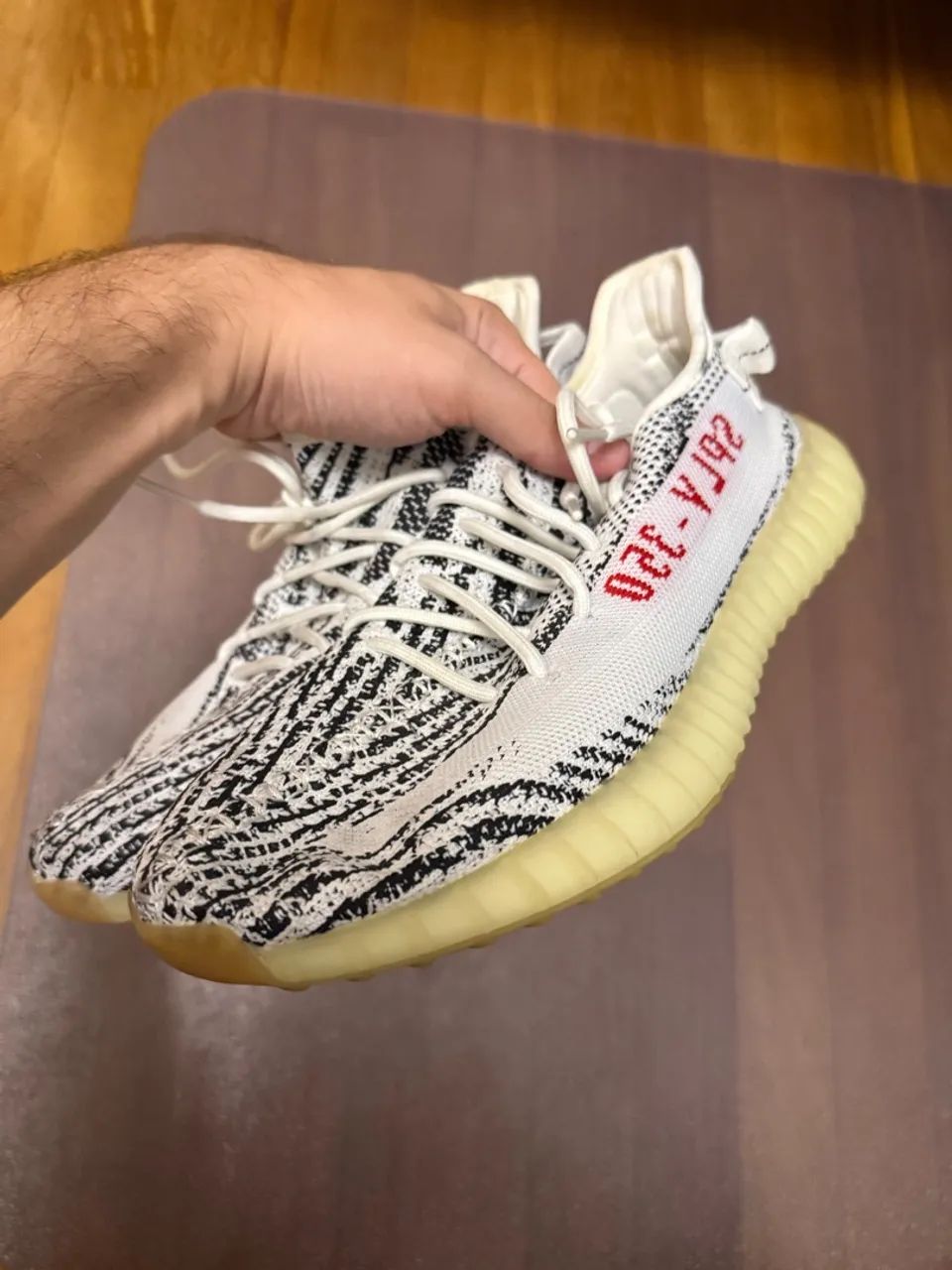 Adidas Yeezy 43 Branco - Foto 5