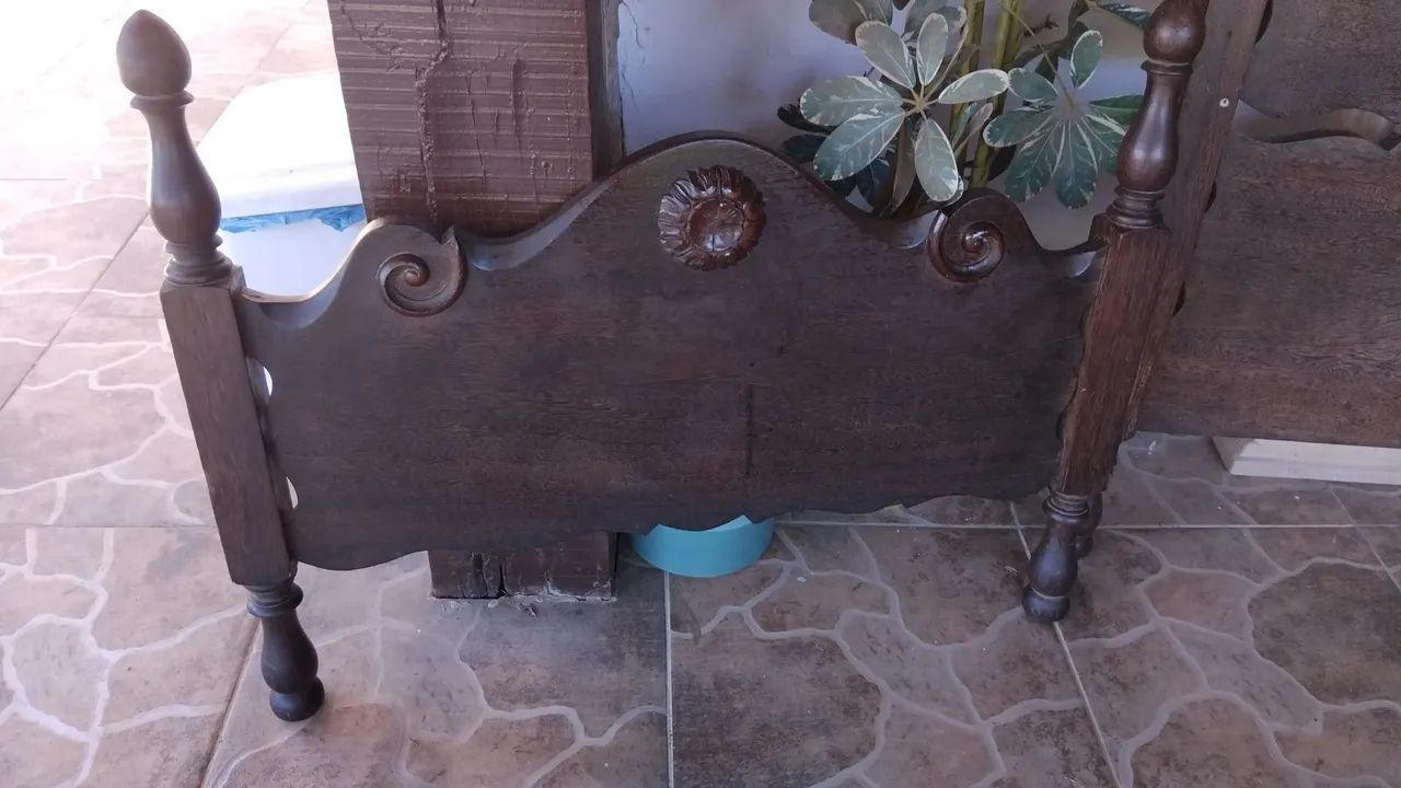 Cama de solteiro em madeira  - Foto 2