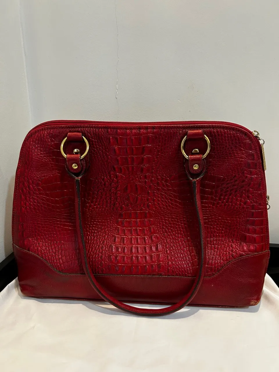 Original bolsa Andrea Vinci couro legítimo