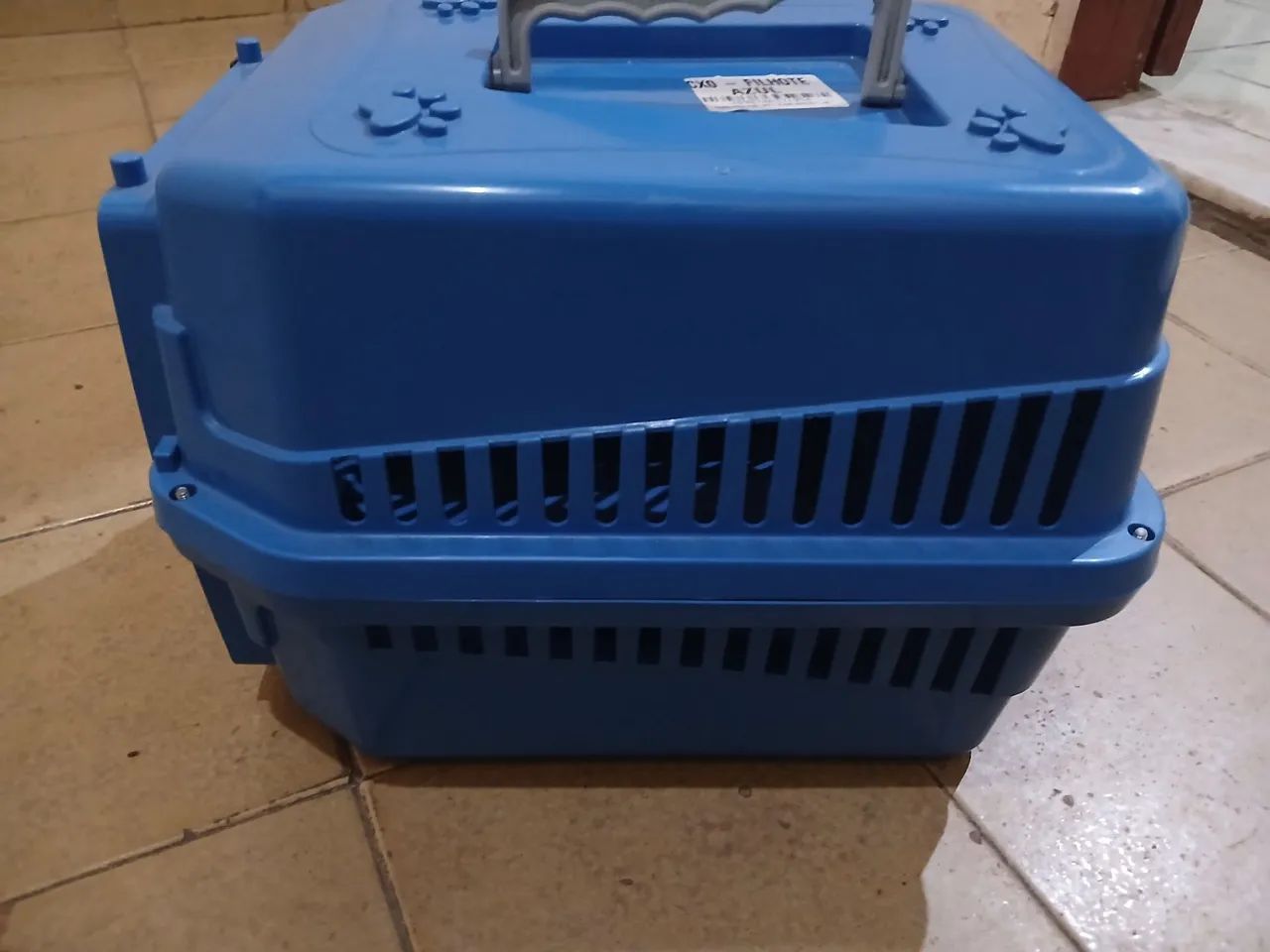 Caixa de Transporte para Pet e colar protetor  - Foto 3