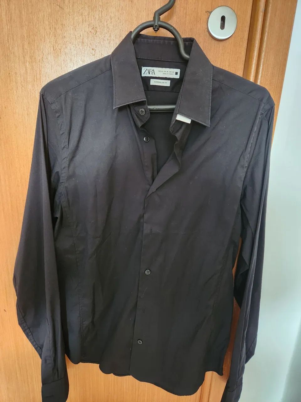 Kemeja Camisa Super Slim Fit Zara Camisas Prada Otro Talla 39 EU