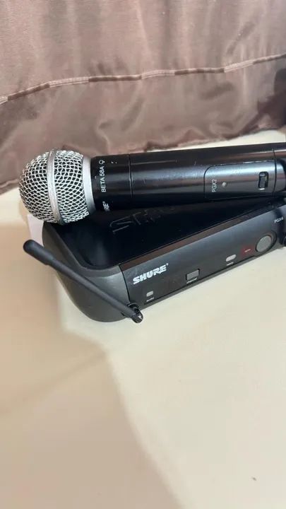 Microfone Shure sem fio Beta 58 - Foto 3