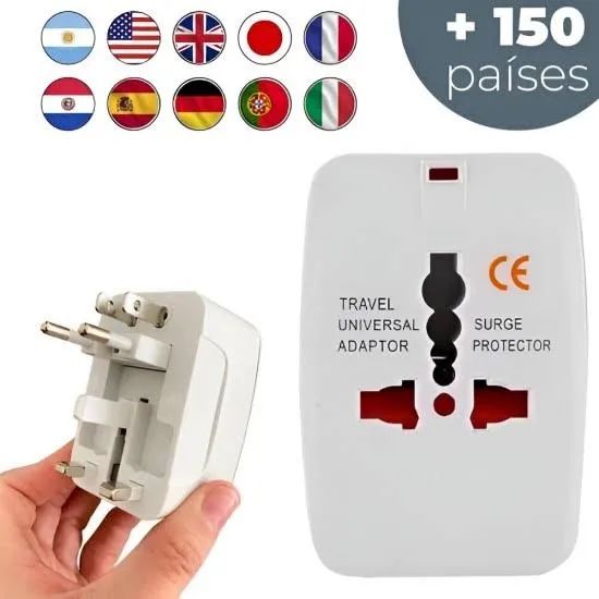 Adaptador Tomada Para Viajem