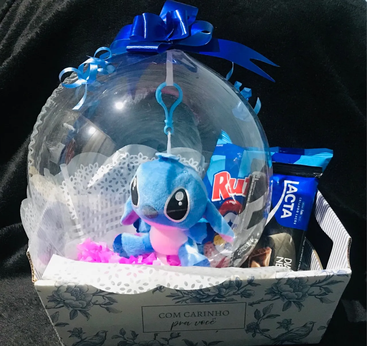 Cesta de Presente Stitch