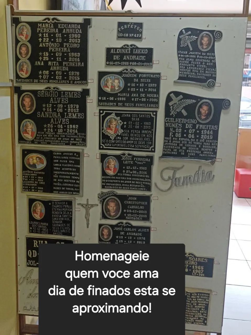 Placas de túmulos 
