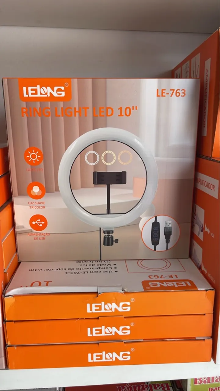 Ring Light LED 10" LeLong LE-763