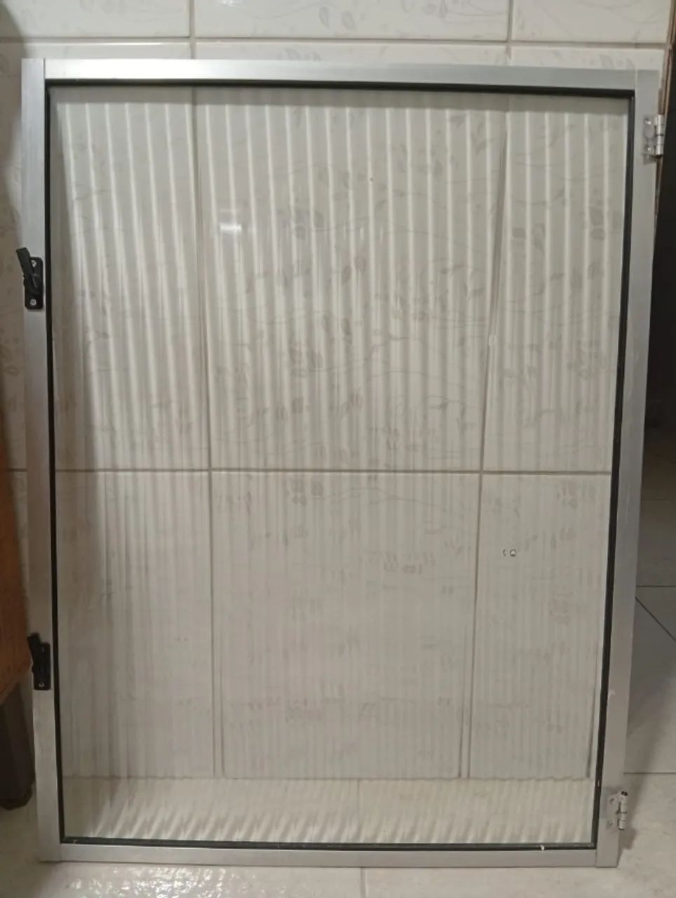 Janela de Vidro para porta de alumínio