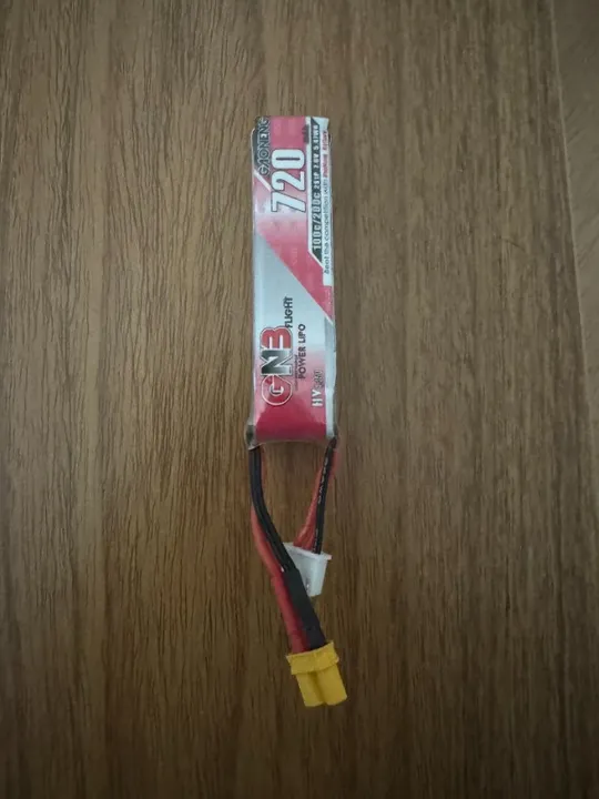 Bateria Gnb Lipo 2s Hv 720mah 7.6v 100c Xt30